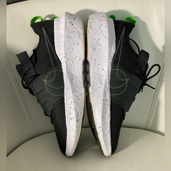 Nike Mens Crater Impact DB2477-001 Black Running Shoes Sneakers Size 11.5 - Picture 3 of 7